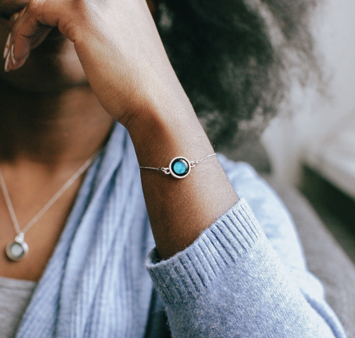 Mini Satellite Bracelet in Silver